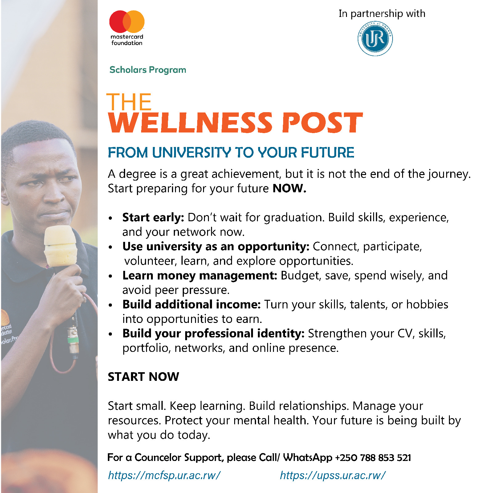 The Wellness Post: From University to the Future: Practical Advice for Young People